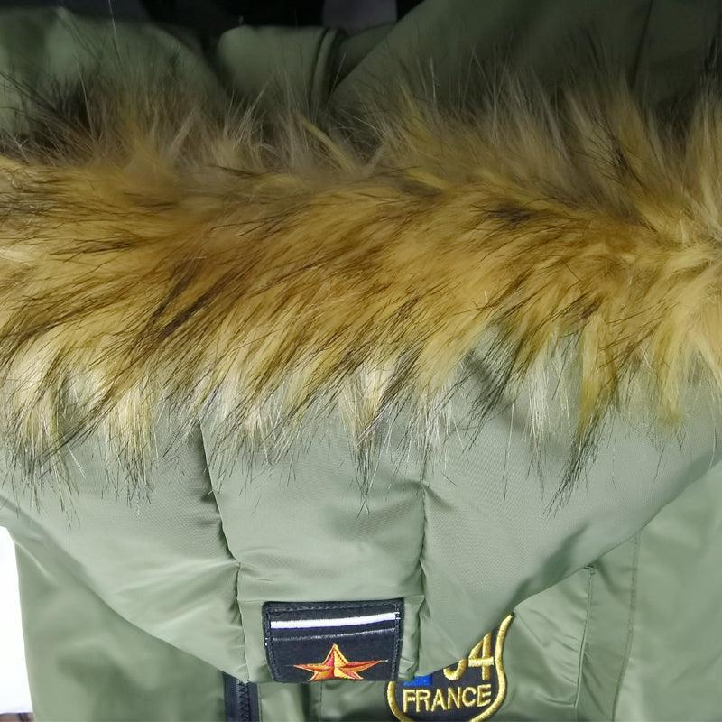 Cozy Canine Cotton Jacket: Stylish And Warm Winter Wear For Large Dogs-2